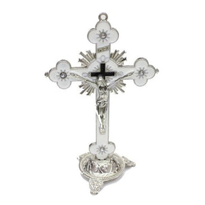 Church Relics Jesus on the Stand Cross Wall Crucifix Antique Home Chapel Decor