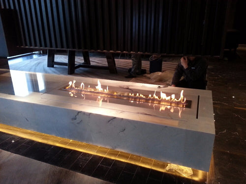 60 inch remote control wifi silver ethanol electric fireplaces stove