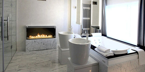 On Sale 60 Inch Ethanol Burners 16l Electric bioethanol Fireplace Inserts Indoor lareira interior decorative