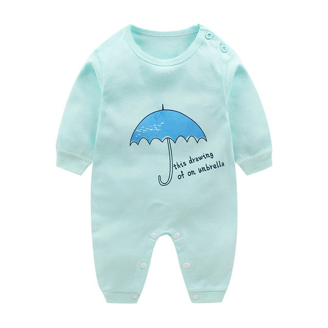 Newborn baby clothes 100% Cotton Long Sleeve Spring Autumn Baby Rompers Soft Infant Clothing toddler baby boy girl jumpsuits