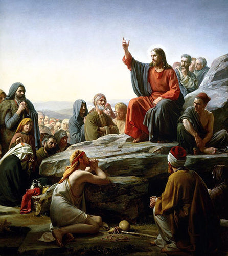 GOOD ART -Christian Jesus Christ decor art - Carl Heinrich Bloch The Sermon on the Mount print art painting on canvas