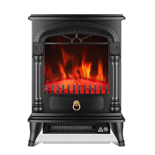 220 V  Europe Type 3 D Simulation Fire Electric Fireplace Heater Vertical Heater's Household Electric Heater To Office
