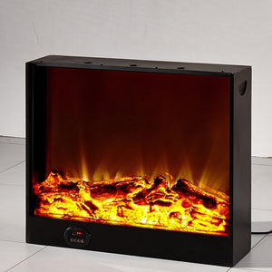 GF002/GF003 Electric Fireplace Insert Burner Warm Air Blower Remote Controlled Artificial Optical Flame Heating Fireplace 220V