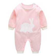 Load image into Gallery viewer, VTOM Baby Infant  Rompers Baby Boys Girls Long-Sleeved Rompers Cartoon Infant Jumpsuit  Baby Toddler Clothes BB8-2